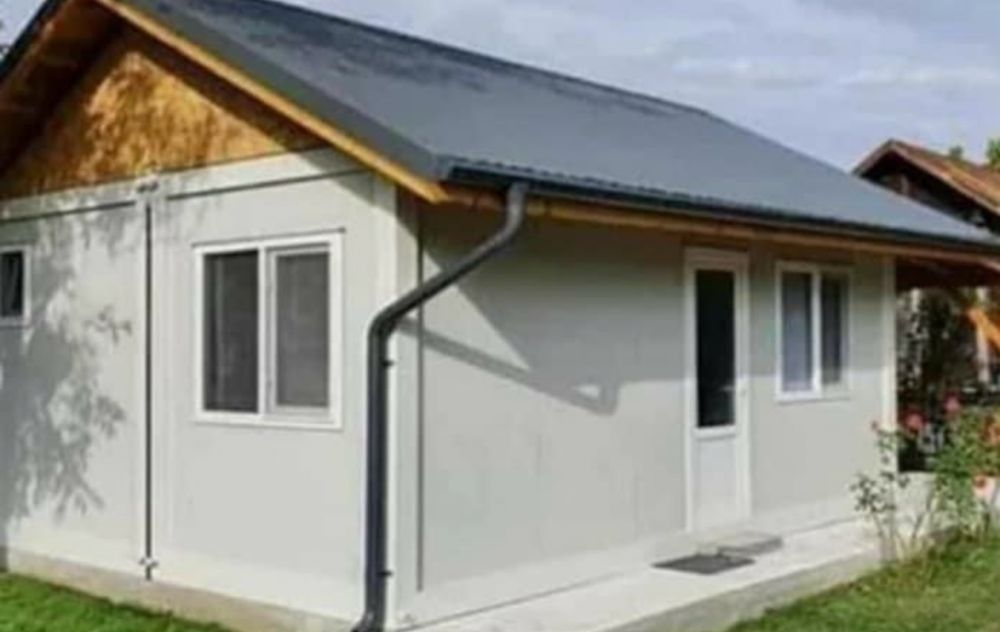 Casute modulare din strctura metalica