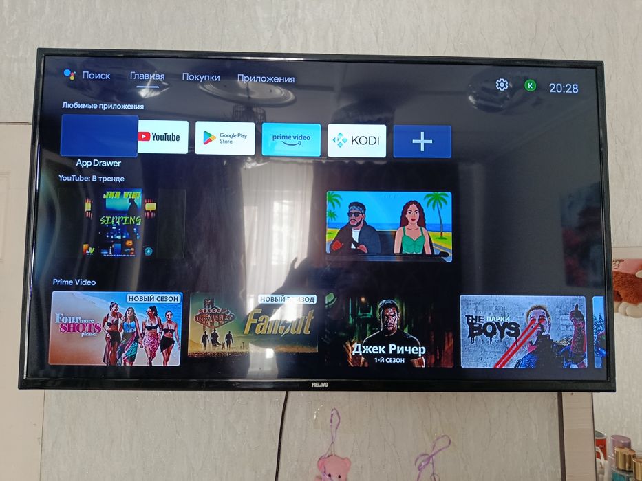 Продам телевизор в б/у состояние smart Heling