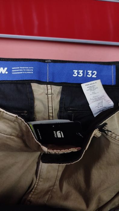 Оригинален карго панталон G-Star Raw  Rovic W32 W33 W34 нов мъжки