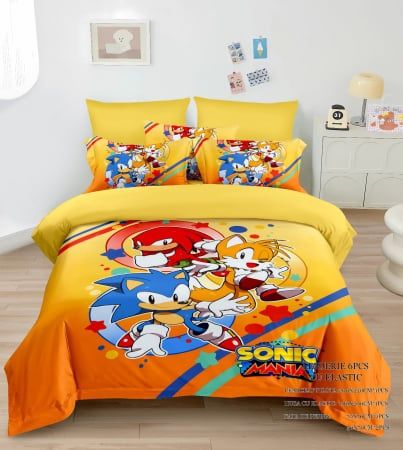 Squid, stitch, sonicModele noi
159 lei 
Pentru pat dublu
6 piese