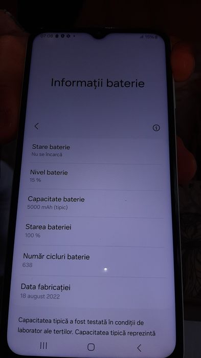 Telefon Samsung A23 5G.