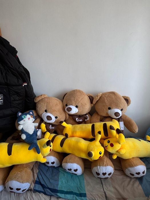 Мягкие игрушки.