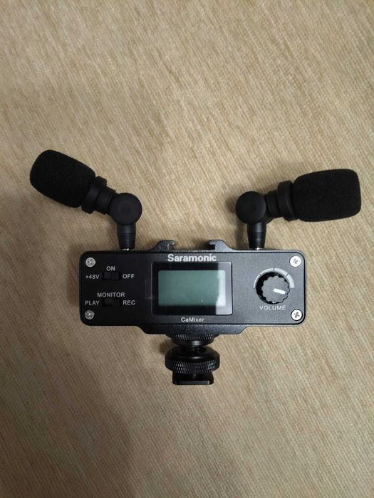 Saramonic CaMixer аудио миксер с фантомно сключване XLR