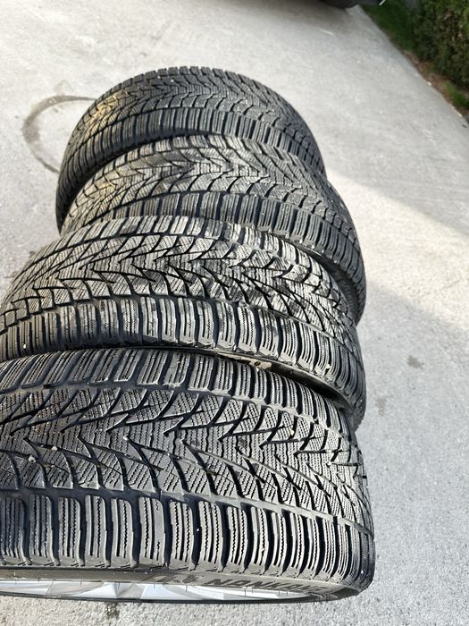 Vand 4 Jante Originale BMW 18 Inch Cu Anvelope noi M+S 245 45 18