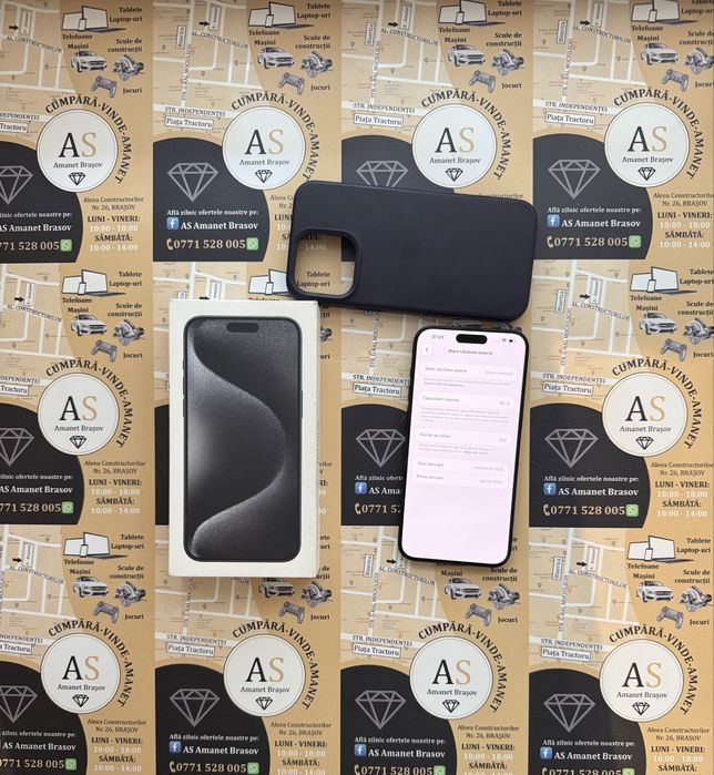 Apple iPhone 15 Pro Max 256Gb Neverlocked la cutie