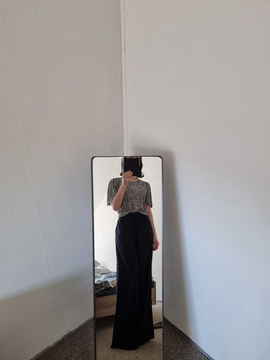 Bluză cu imprimeu leopard Geisha