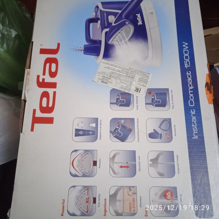Отпариватель Tefal Compact 1500W