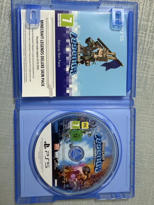 Minecraft legends пс 5 диск