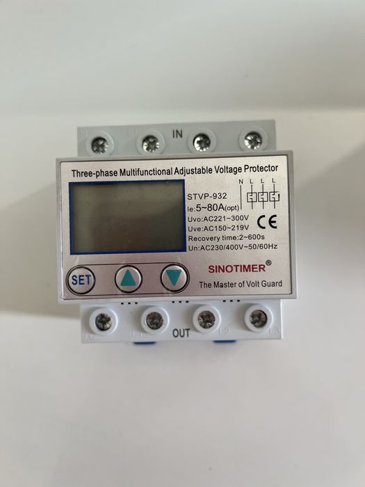 Releu trifazic SINOTIMER, 380V, STVP-936-80A