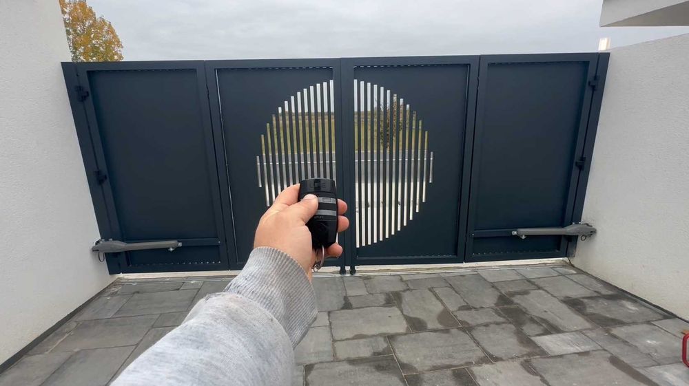 Automatizare poarta batanta culisanta sina motoare montaj Cluj