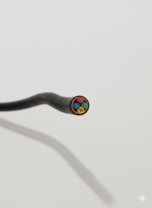 Кабель 4-х жильный медный