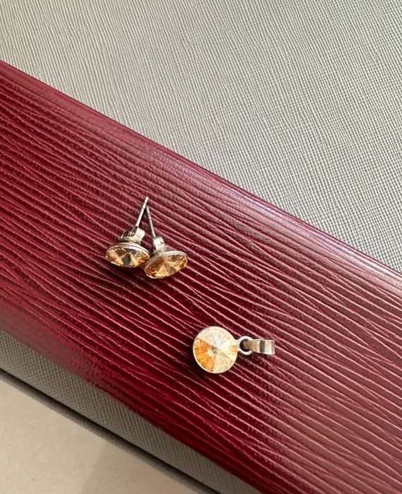 Set argint 925 cu cristale Swarovski