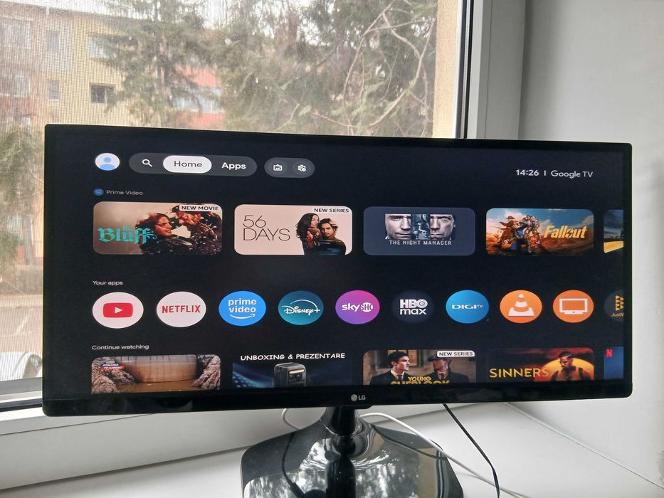 Chromecast Google TV 4K –  telecomandă vocală, Wi-Fi, Bluetooth