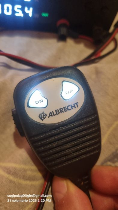 Statie Radio CB Albrecht AE 6890 cu fata detasabila