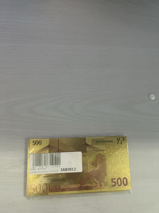 Bancnote euro plastic