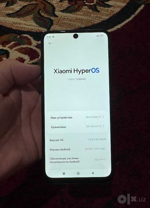 Xiaomi Redmi Note 11 holati yaxshi