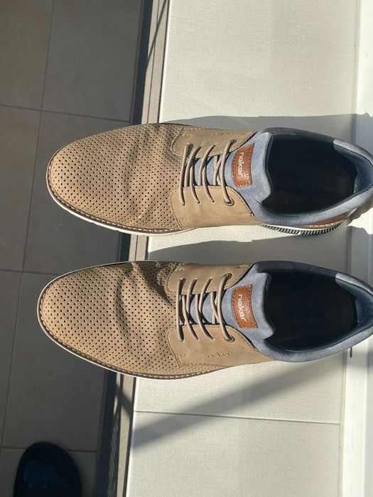 Rieker Обувки 14450-64 Бежов