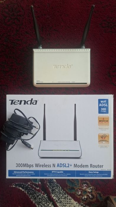 TENDA W300D ADSL router Wi-Fi