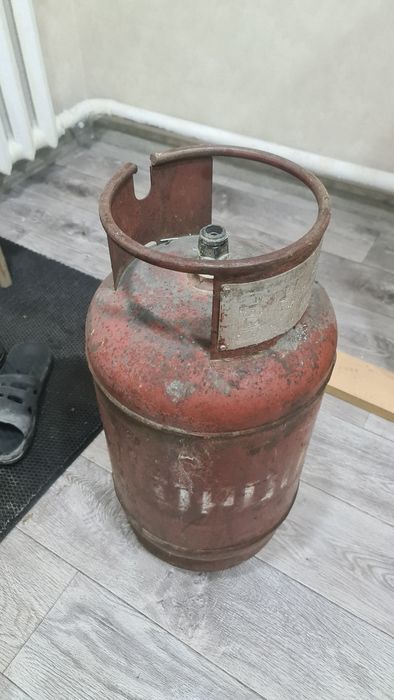 Газовый балон заправлен