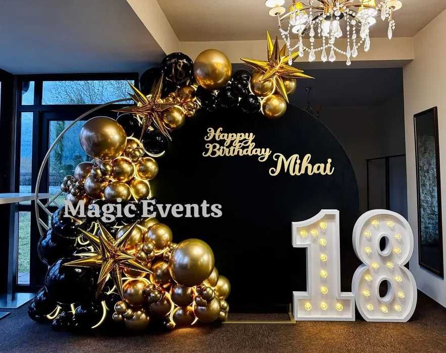 Decor personalizat / panou foto / decor cristelnita / fum greu / artificii /pachet complet Nunta-Botez-Aniversare