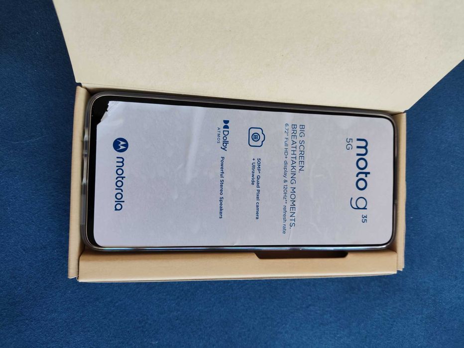 Motorola g35 5G ЧИСТО НОВ С 2 ГОДИНИ ГАРАНЦИЯ