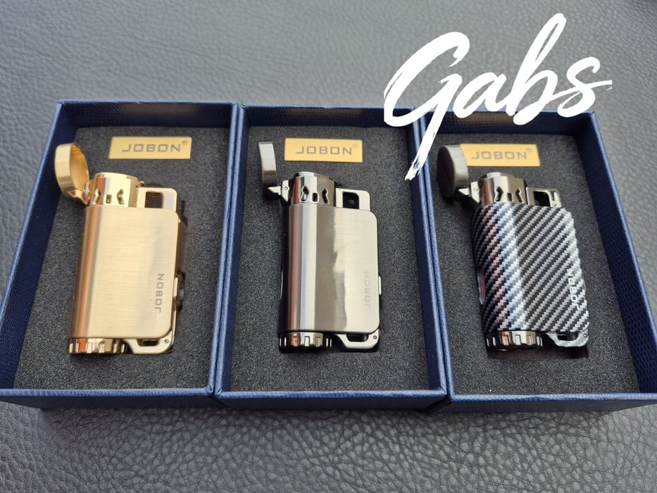 Запалка за пури JOBON в подаръчна кутия,три цвята L-0304