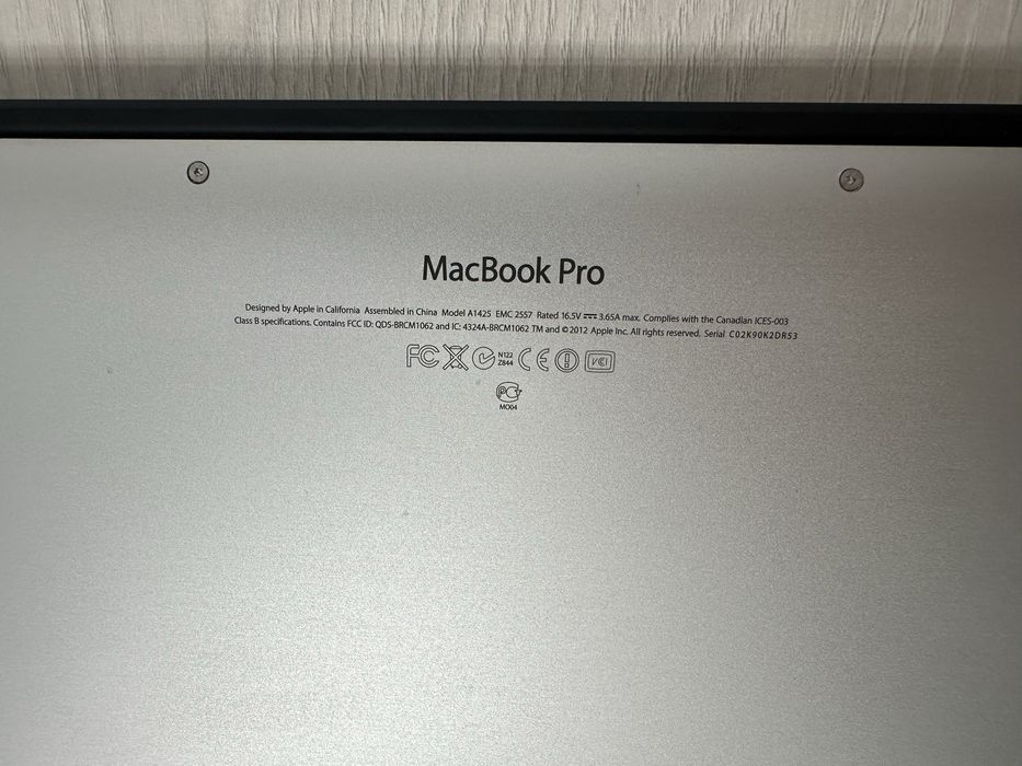 MacBook Pro 2012