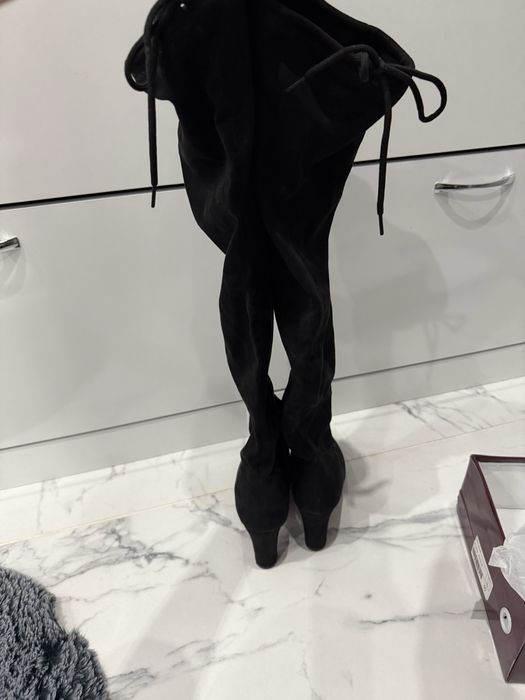 Дамски дълги ботуши 40