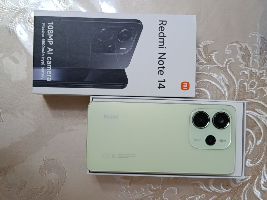 Redmi Note 14 6/128GB (Lime Green) | Karobka-Dokument bor