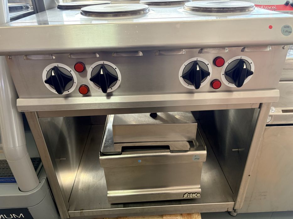 Plita cu suport inox