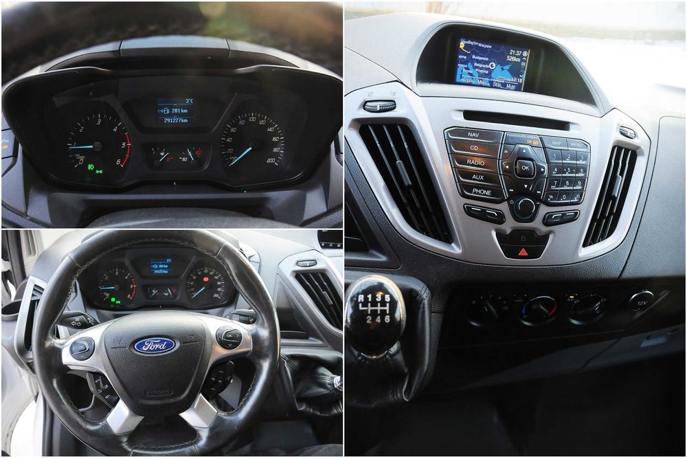 FORD Transit Custom 09.2016 2.2TDCi 125 CP E6 6 trepte AC Navi Camera