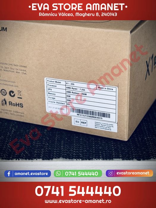 Mini PC Minis Forum AI ​​X1 AMD Ryzen 7 H 255 Barebone