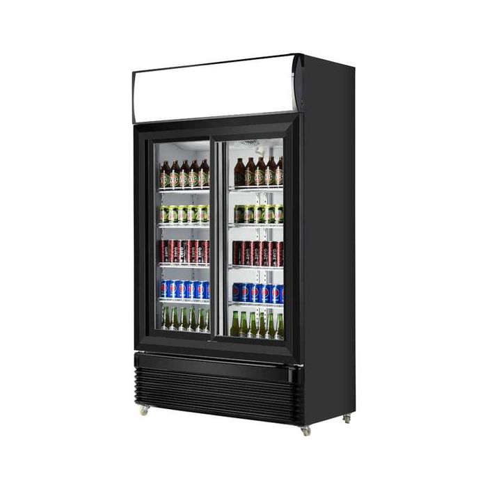 Хладилна витрина  2 плъзгащи врати 750 литра, 900 литра