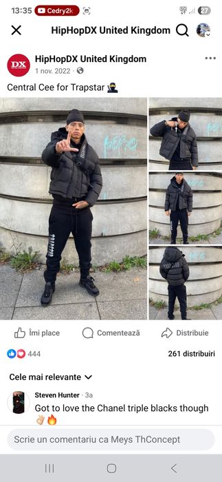 Geaca de iarnă reducere maxima Trapstar  / hoodrich