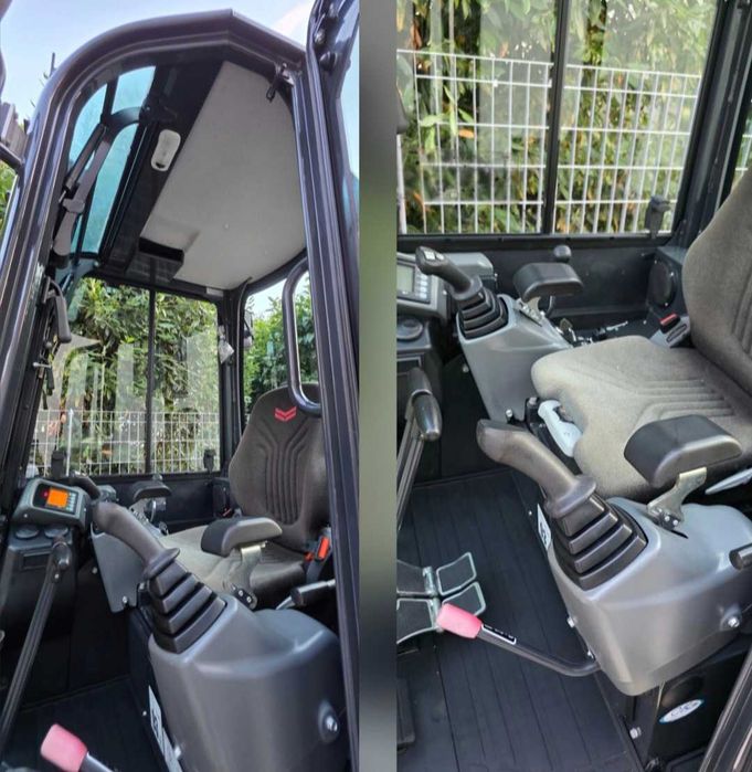 Cabină închisă miniexcavator YANMAR cu 260 ore NOU IMPECABIL