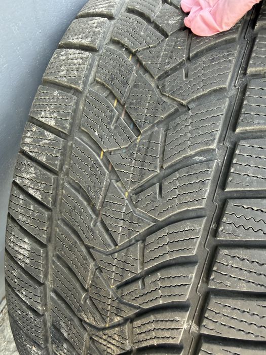 Jante Porsche R18 + anvelope iarnă Dunlop Winter Sport 5 – set complet