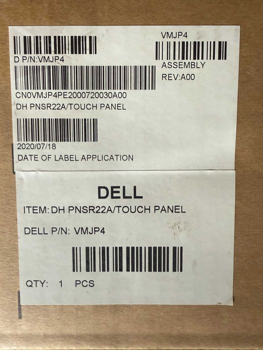 Dell резервен тъчскрийн дисплей панел 21.5" VMJP4 / LG LM215WF9 – нов