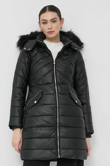 Зимно яке Морган 36 размер S имитация кожа