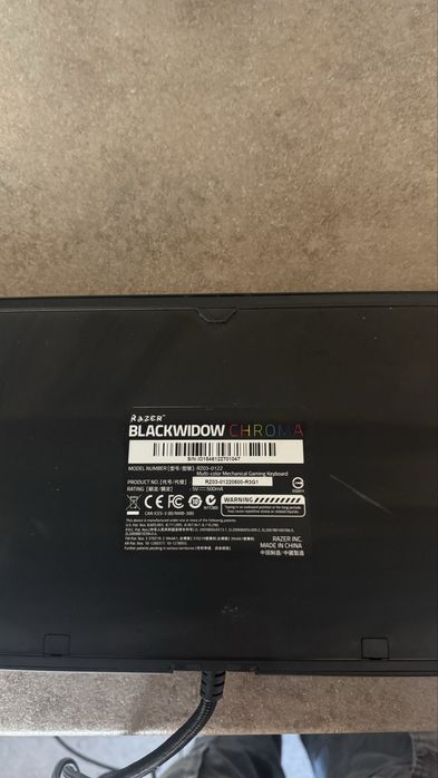 Клавиатура Razer Blackwidow Chroma