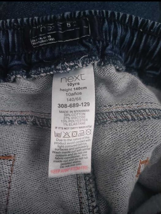 Jeans Next 9-10 ani