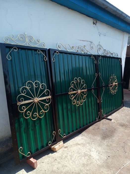 Ворота Распашные, новые.