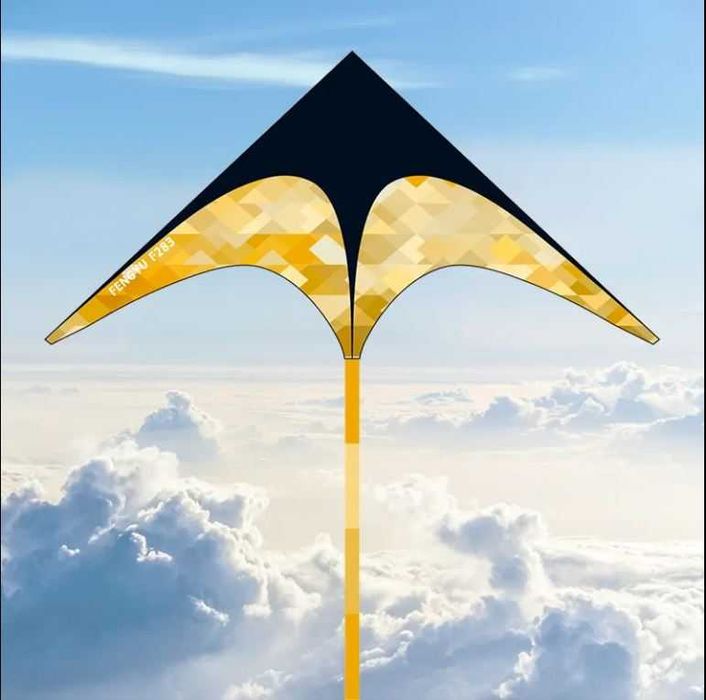 Воздушный змей (Varrak, Варрак) «Sky Ray» 1,8 м с катушкой (4 дизайна)