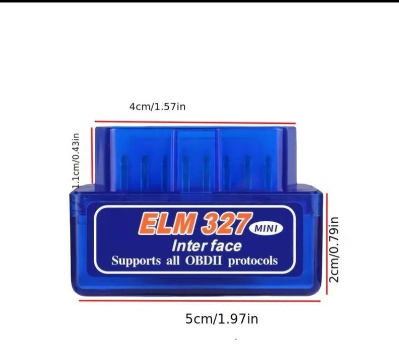 Диагностический сканер ELM327 OBD2 V2.1
