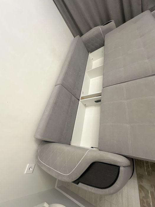 диван раскладной с нишой для белья