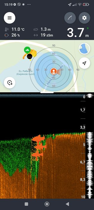 Сонар deeper chirp +2