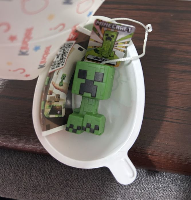 KINDER Joy Minecraft новая