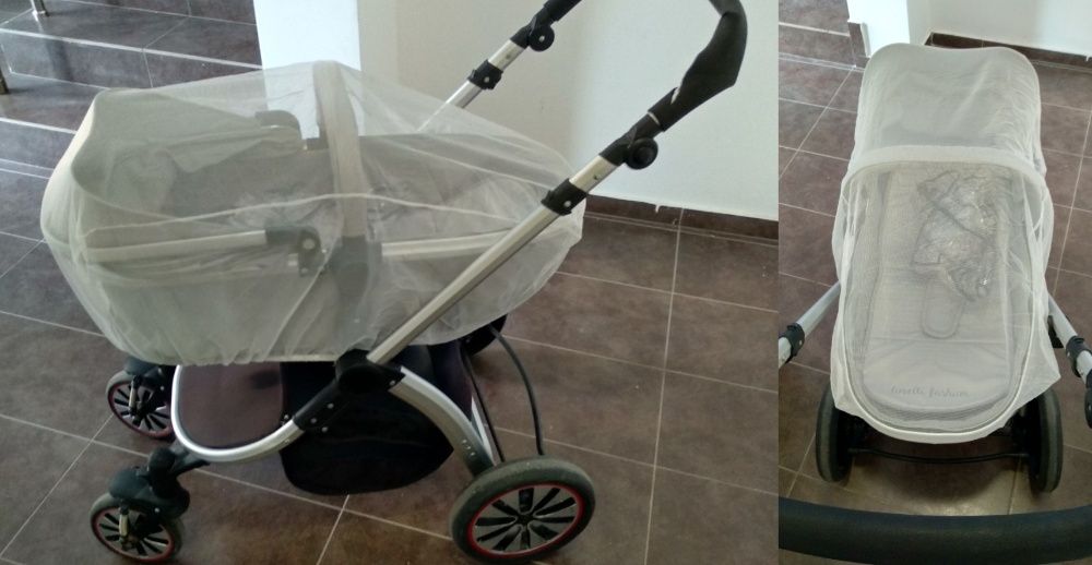 Комбинирана Детска Количка Lorelli Aurora + кош за кола и аксесоари