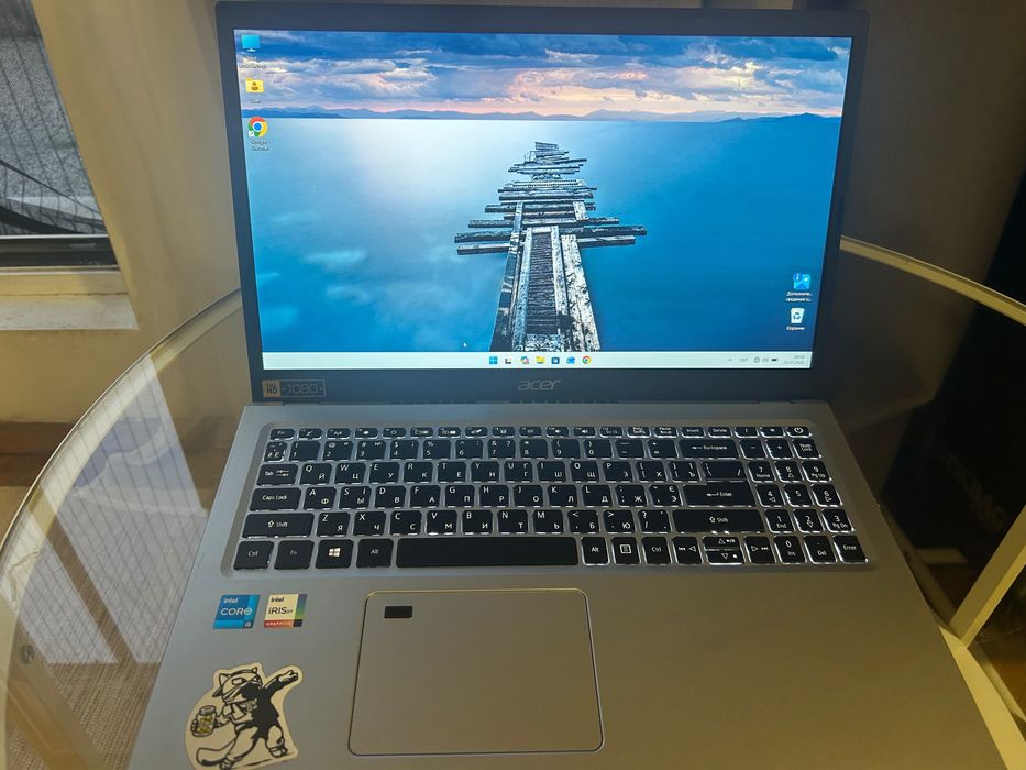 Продавам Acer A515  i5‑1135G7/16 gb DDR4/512 gb SSD/integrated video