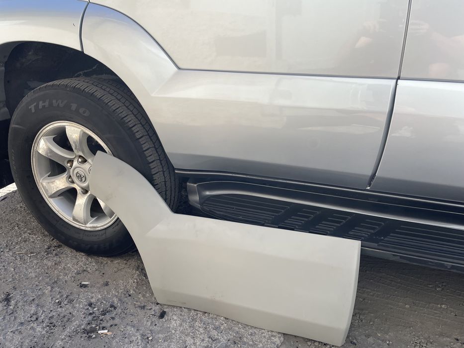 Накладка на дверь прадо 120