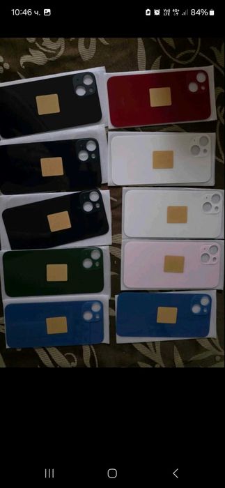 Нова заден гръб панел стъкло за iphone 13